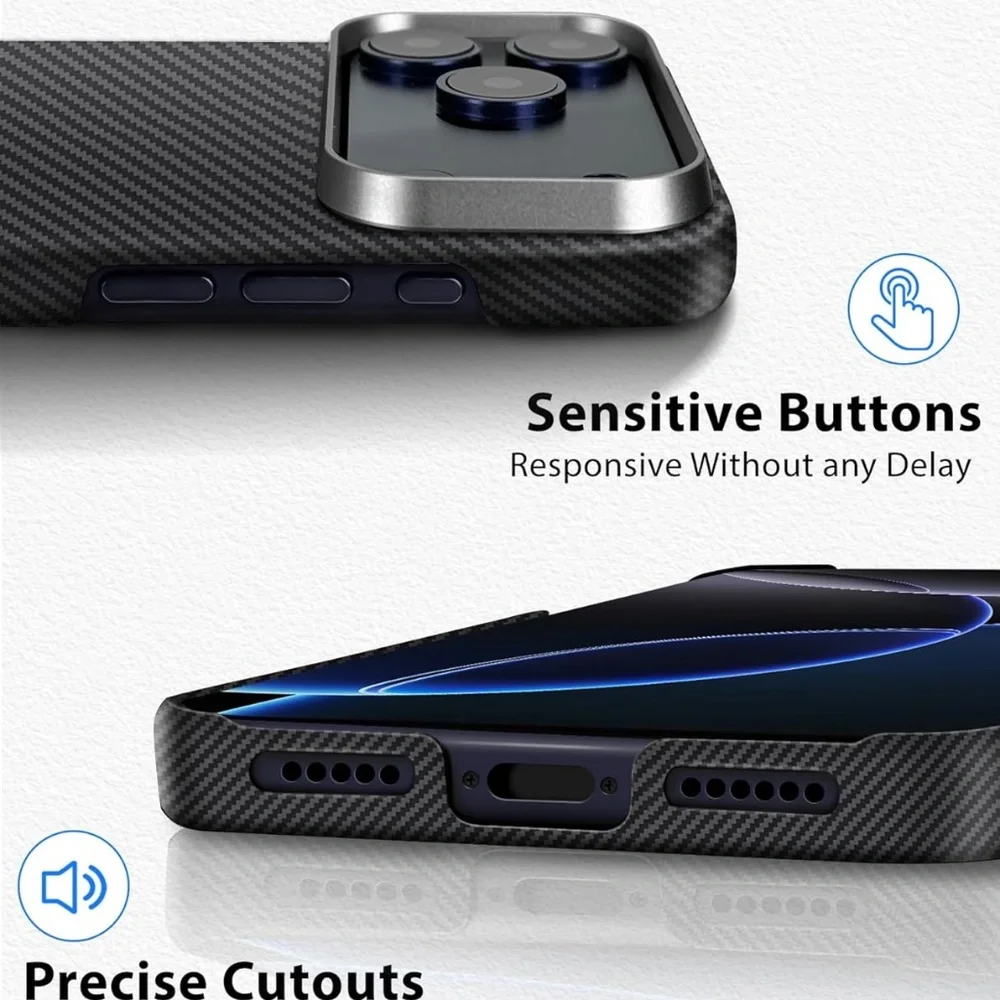 iPhone 17 Pro Max Carbon Fiber Case